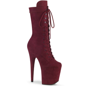 FLAMINGO-1050FS Burgundy Calf High Boots