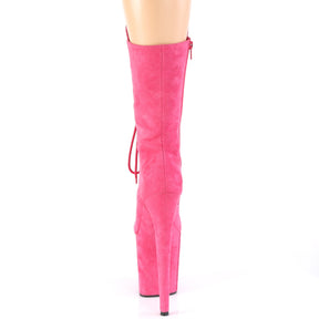 FLAMINGO-1050FS Pink Calf High Boots
