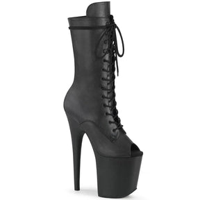 FLAMINGO-1051LWR Black Calf High Boots