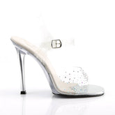 GALA-08SD Clear Ankle Peep Toe High Heel