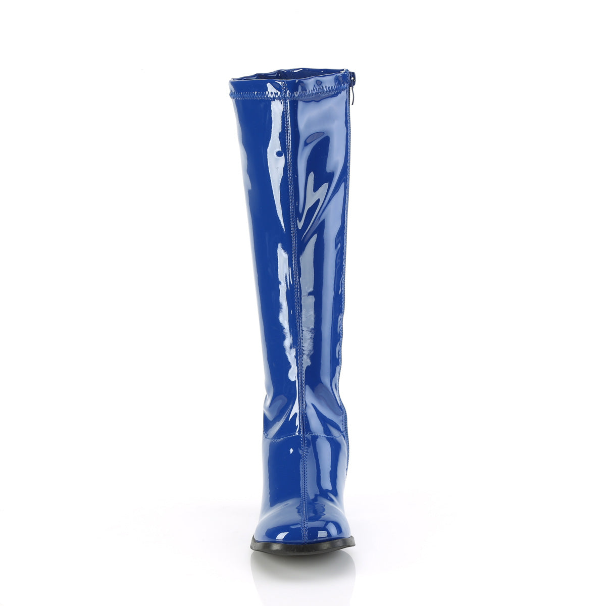 GOGO-300 Blue Knee High Boots