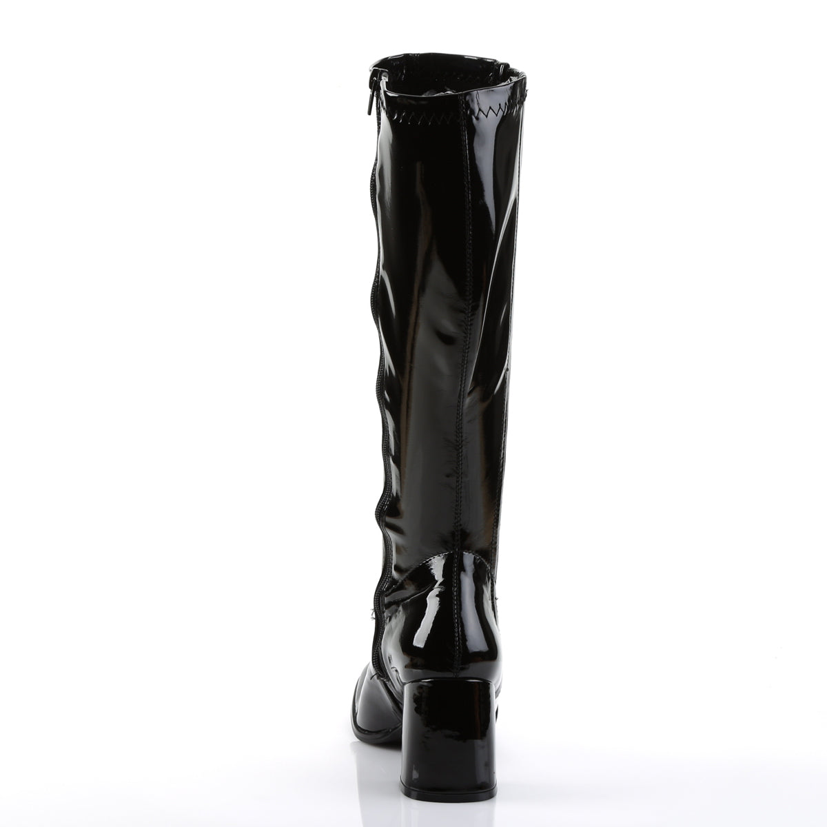 GOGO-303 Black Knee High Boots