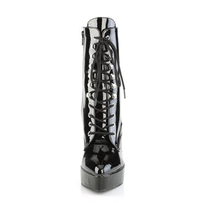 INDULGE-1020 Black Calf High Boots