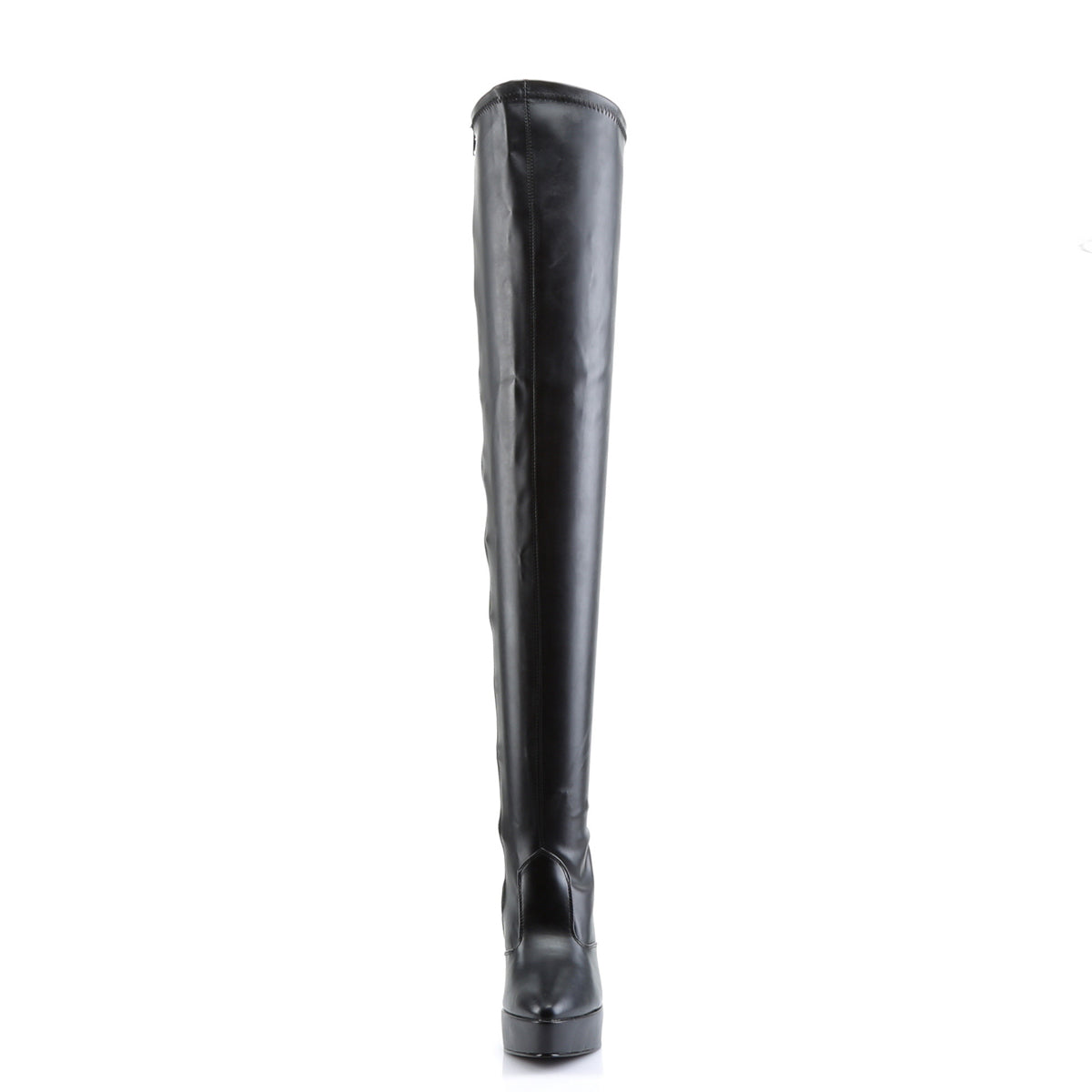 INDULGE-3000 Faux Leather Thigh High Boots