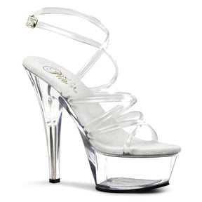 KISS-206 Clear Strappy Heels
