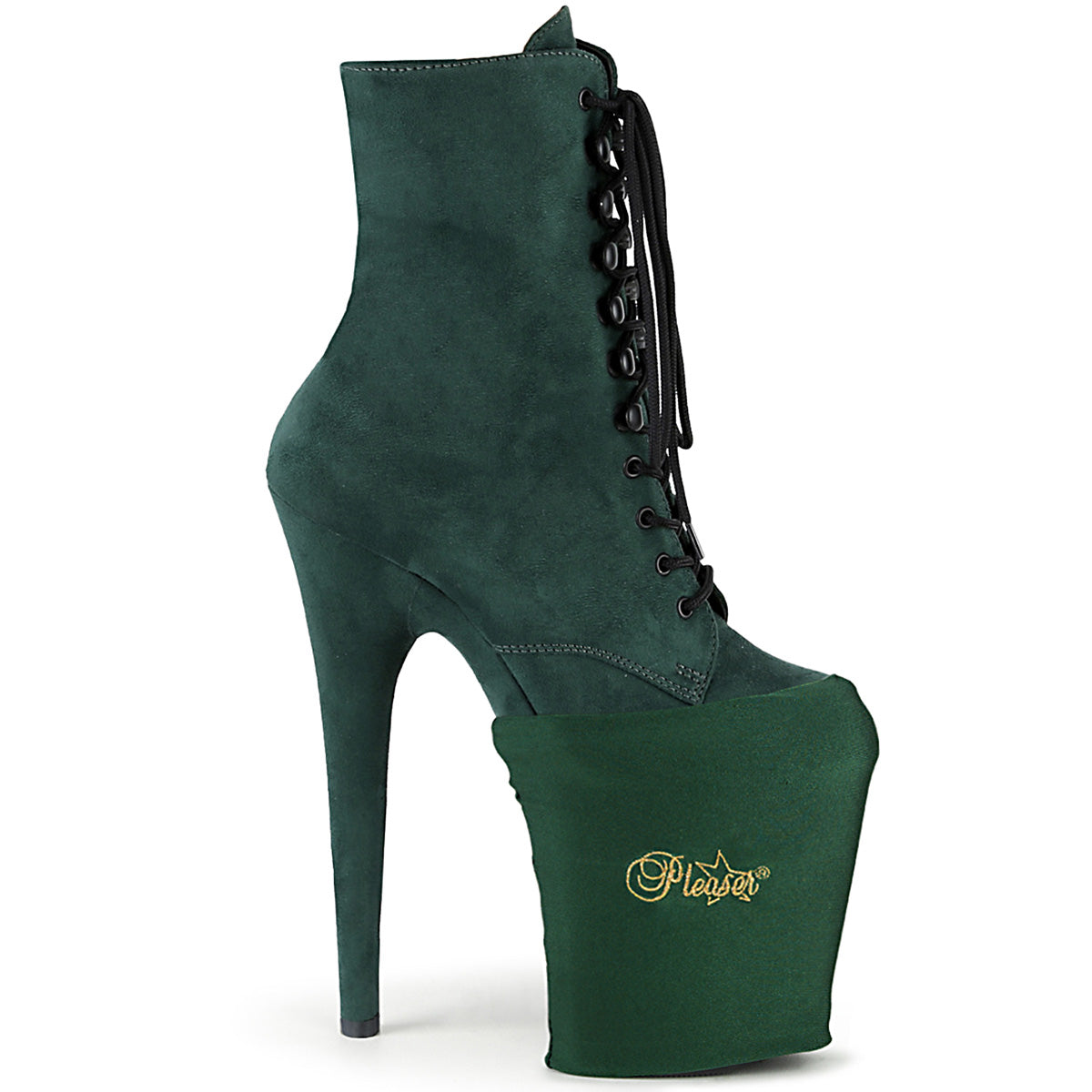 Emerald Green Lycra - Platform Shoe Protectors - Pleaser USA