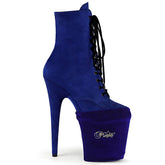 Royal Blue Velvet - Platform Shoe Protectors - Pleaser USA