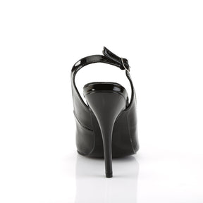 SEDUCE-317 Black Sling Back Heels