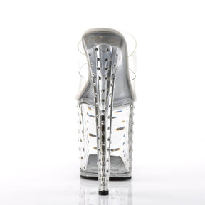 STARDUST-802 Clear Slide High Heel