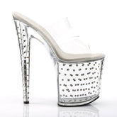 STARDUST-802 Clear Slide High Heel