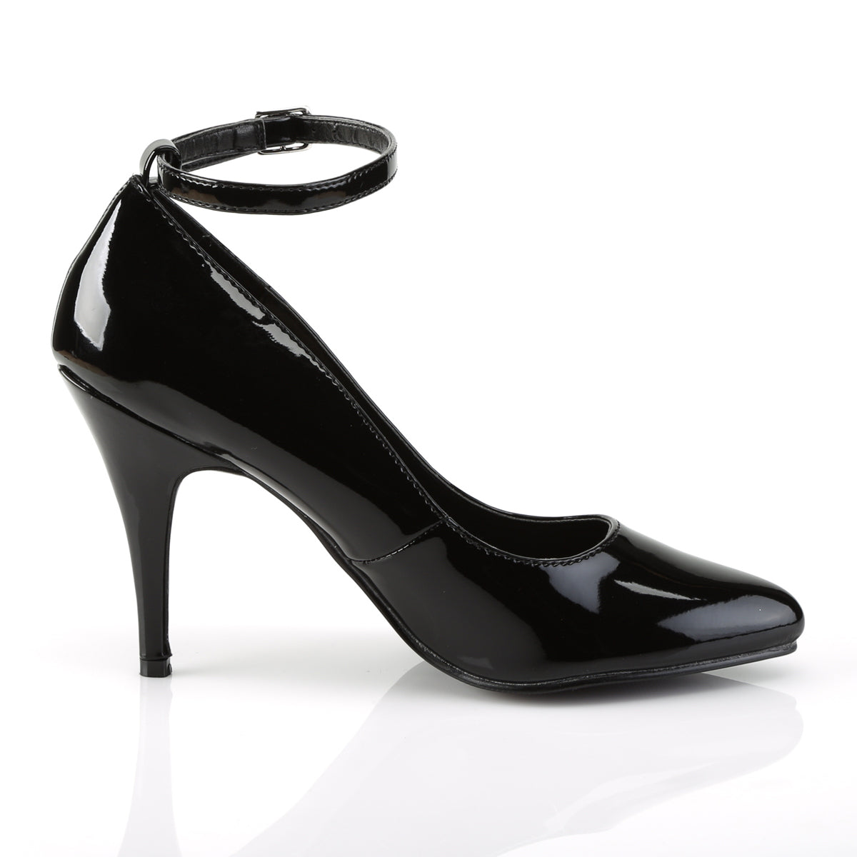 VANITY-431 Black Ankle Pumps High Heel